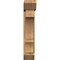 Ekena Millwork Balboa Slat Rough Sawn Bracket w/ Offset Brace, Western Red Cedar, 8"W x 30"D x 42"H BKT0806X30X42BOA06RWR - alternate 4